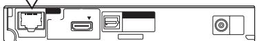 PANASONIC DMP-BD79 - Conexión del cable LAN - 5