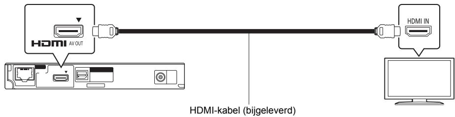 PANASONIC DMP-BD79 - STAP 2 : Aansluiten op een TV - 1