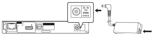 PANASONIC DMP-BD79 - STAP 4 : Het netsnoer aansluiten - 1