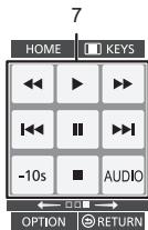 PANASONIC DMP-BD79EFK - A KEYS képernyǒ típusai - 3