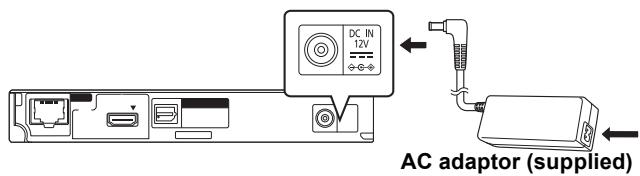PANASONIC DMP-BD79EFK - STEP 4: Connecting the AC mains lead - 1