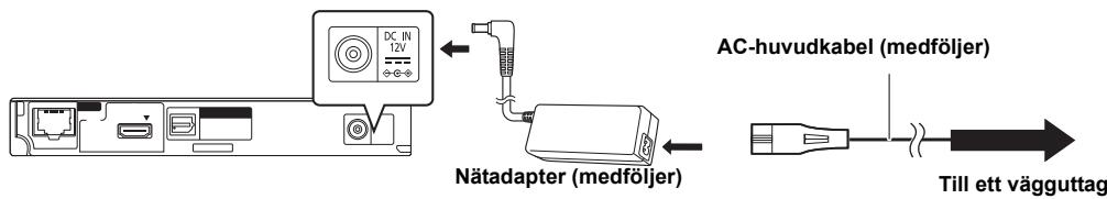 PANASONIC DMPBD75 - STEG 4: Anslut nätkabeln - 1