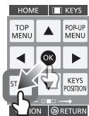 PANASONIC DMPBD75 - Používáni strany KEYS - 2