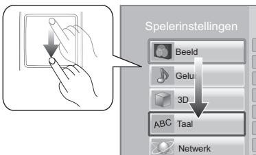 PANASONIC DMPBD75 - Bewegen van de oplichting of de aanwijzer - 2