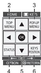 PANASONIC DMPBD75 - Using the KEYS screen - 4