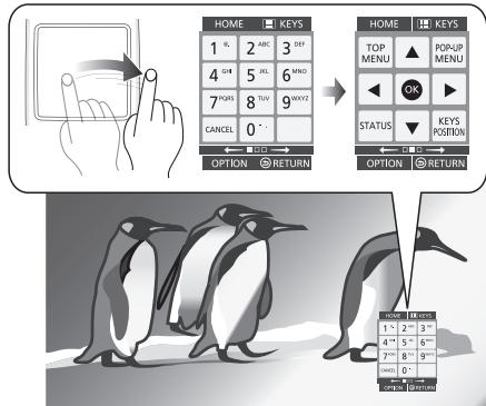 PANASONIC DMPBD75 - Switching the screen - 2