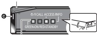 PANASONIC DMPBD75 - Strömställare beredskapläge/pa (b/1) - 1