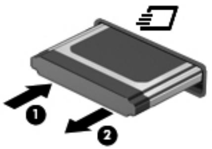 HP MINI 200-4200SF (B3R43EA) - Retrait d'une carte expresscard - 2