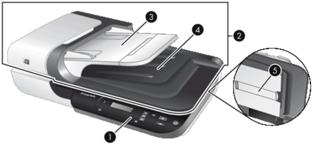 HP SCANJET N6350 - Présentation du scanner - 1