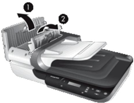 HP SCANJET N6350 - Nettoyage du bac d'alimentation automatique - 4