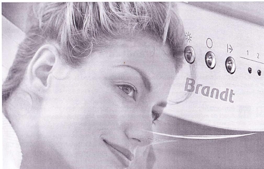 BRANDT WTD 6074 SF - Pièces d'origine - 2