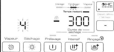 BRANDT WTD6284SF - Affichage - 2