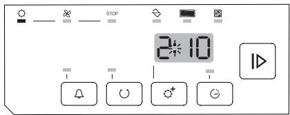 BRANDT BWD180TC - Programmation d'un CYCLE de sechage - 5