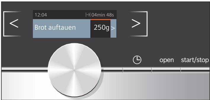 SIEMENS BF634LGS1 - Programm einstellen - 2