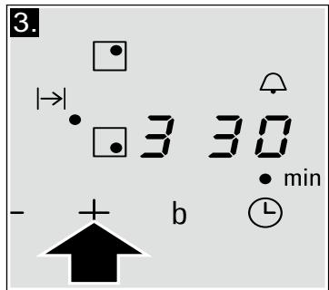 SIEMENS EH631BL18E - Programmeren van de kooktijd. - 2