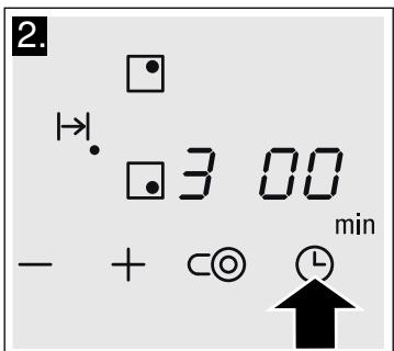 SIEMENS ET651BM17E - Tijdsduur instellen - 1