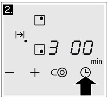 SIEMENS ET651BM17E - Impostazione durata: - 1