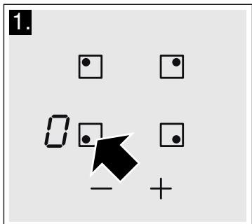 SIEMENS ET651BM17E - Impostazione del livello di cottura - 1