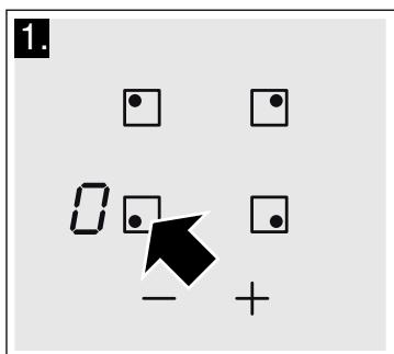 SIEMENS ET651BM17E - Régler la position de chauffe - 1