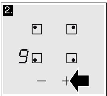 SIEMENS ET651BF17E - Kookstand instellen - 2