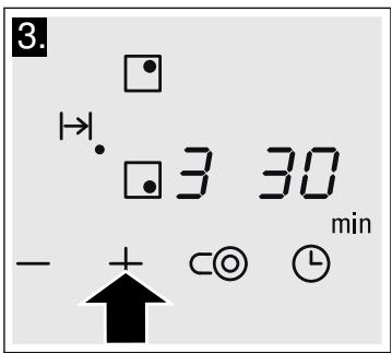 SIEMENS ET651BF17E - Impostazione durata: - 2