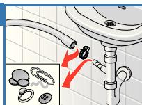 SIEMENS IQ 700 WM14S485FF - Flexible d'évacuation sur siphon - 1