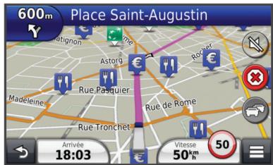 GARMIN DEZL 760 LMT - Votre itinéraire sur la carte - 1