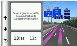 GARMIN NUVI 3490 LMT - Affichage des intersections - 1