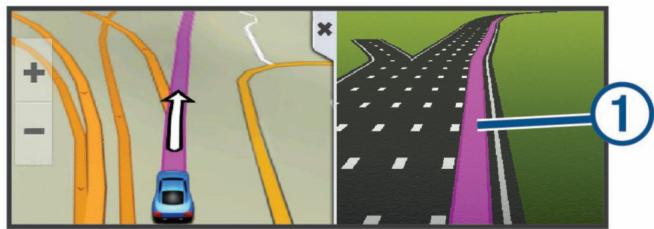 GARMIN DRIVEASSIST 50 - Assistant de voies de circulation actif - 1