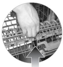 LG TRUE STEAM - Ajustement du panier supérieur - 3
