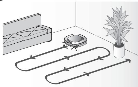 LG HOM-BOT3.0 VR1227R - ZIGZAG (nettoyage ZIGZAG) - 3