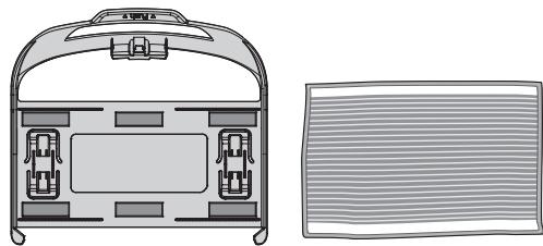 LG HOM-BOT3.0 VR1227R - Utilisation de la lingette microfibre - 2