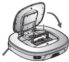 LG HOM-BOT3.0 VR1227R - Nettoyage de la lingette microfibre - 13