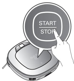 LG HOM-BOT3.0 VR1227R - Fonction de recherche de ZONES à nettoyer - 7
