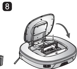 LG HOM-BOT3.0 VR1227R - Fonction de recherche de ZONES à nettoyer - 17