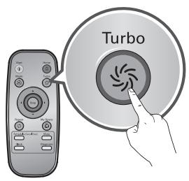 LG HOM-BOT3.0 VR1227R - Mode turbo - 1