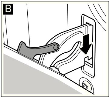 BOSCH HBN231E2 - Ajtó beakasztása - 2