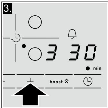 BOSCH PIM651R16E - Die Garzeit einstellen - 2