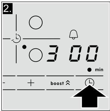 BOSCH PIM651R16E - Die Garzeit einstellen - 1
