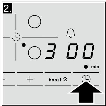 BOSCH PIM651R16E - Programmeren van de kooktijd. - 1