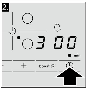 BOSCH PIM651R16E - Programmazione del tempo di cottura. - 1