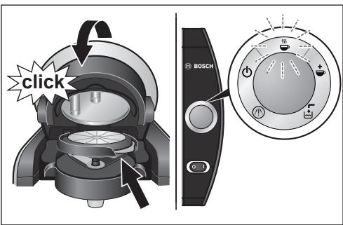 BOSCH TAS4000 TASSIMO - ! Important: - 1