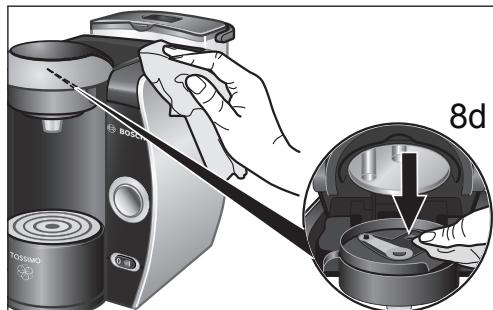 BOSCH TAS4000 TASSIMO - Risk for elektriska stötar! - 1