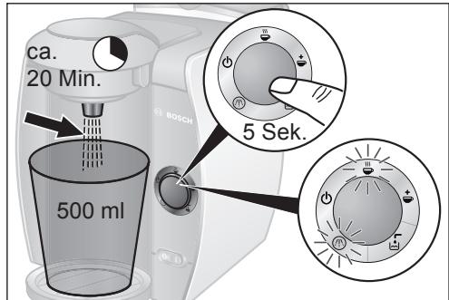 BOSCH TAS4000 TASSIMO - Entkalken - 3