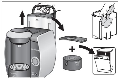 BOSCH TAS4000 TASSIMO - Risk for elektriska stötar! - 2