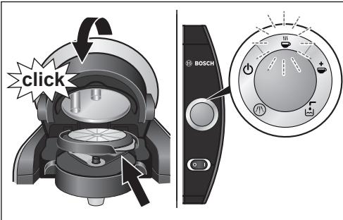 BOSCH TAS4000 TASSIMO - ! Important: - 1