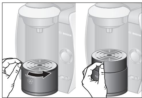 BOSCH TAS4000 TASSIMO - Tamaño de la taza - 1