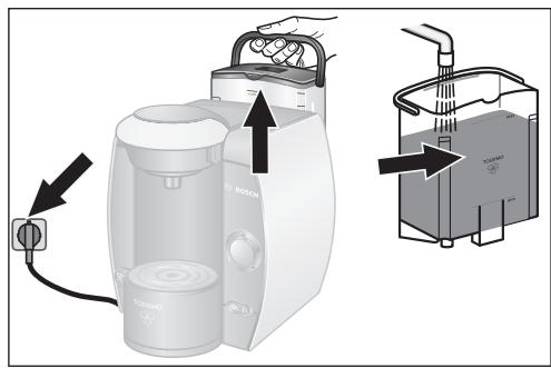 BOSCH TAS4000 TASSIMO - Översikt av TASSIMO-enheten - 1