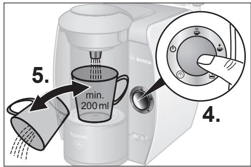 BOSCH TAS4000 TASSIMO - First use of your TASSIMO machine - 3