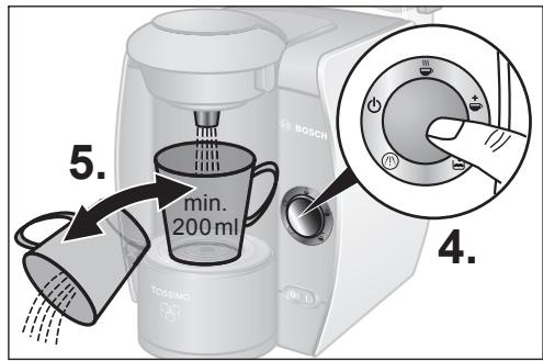 BOSCH TAS4000 TASSIMO - Ibrugtagning af din TASSIMO-maskine - 3